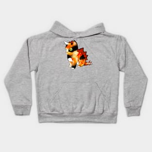 Calicosaurus Kids Hoodie